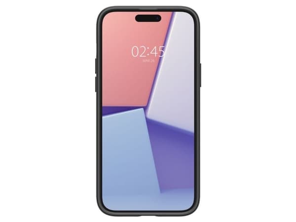 Spigen Thin Fit-skal för iPhone 15 - svart