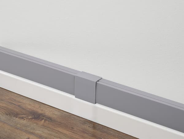 DeLOCK 22091, Kabelränna, Universal, Polyvinylklorid (PVC), Grå