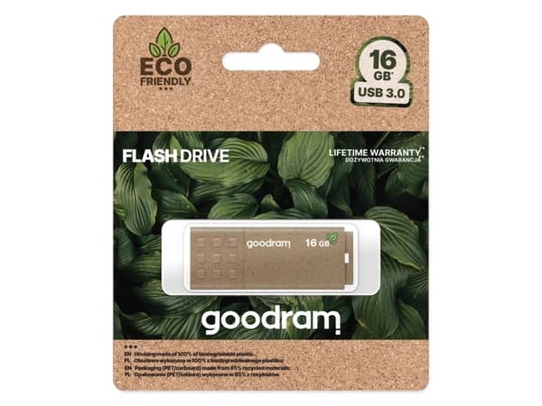 GOODRAM UME3 Eco Friendly - USB flash-enhet - 16 GB - USB 3.0
