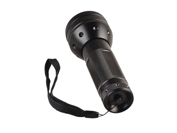 Wozinsky WLT-51L IP65 UV Flashlight for Trace Detection - Black