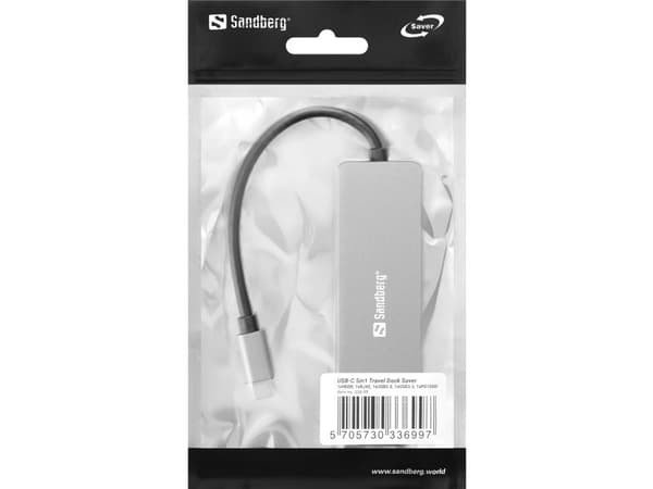 Sandberg - Dockningsstation - USB-C - HDMI - 1GbE