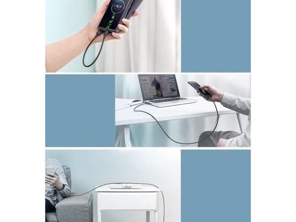 USB-kaapeli Ugreen USB-A - USB-C 3 m musta (54452)