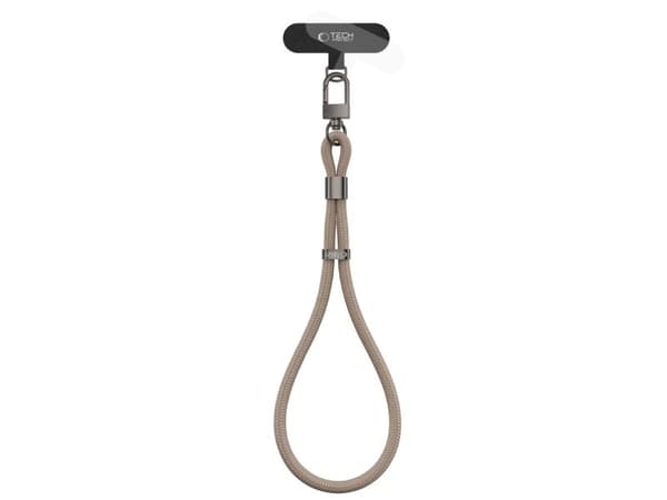 Tech-Protect C11S Rope Wrist Strap for Phone - Beige