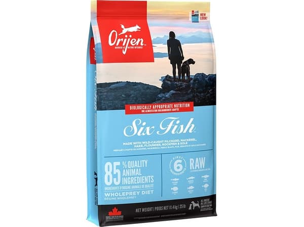 ORIJEN Six Fish Dog 11,4 Kg