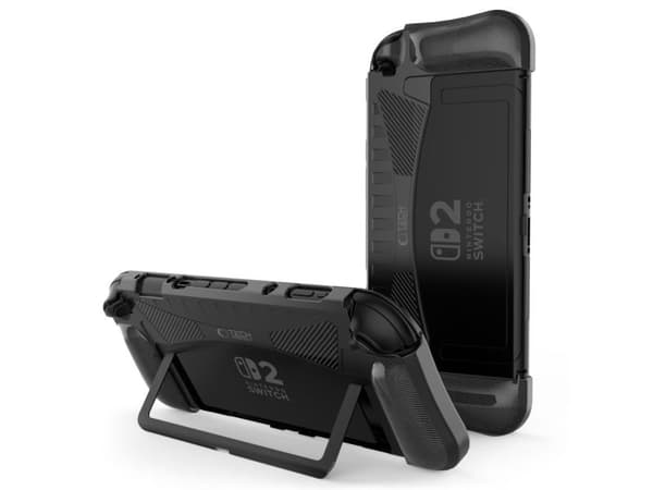 TECH-PROTECT TPUCARBON NINTENDO SWITCH 2 BLACK