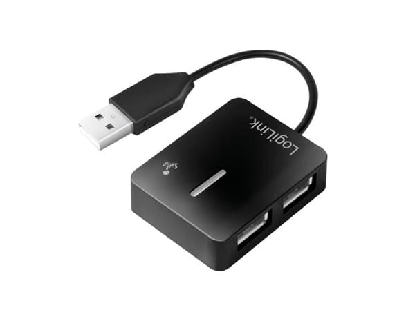 LogiLink Smile USB2.0 4-Port Hub - Hub - 4 x USB 2.0