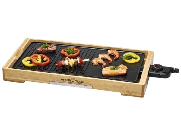 ProfiCook PC-TYG 1143 - Grill/griddle - elektrisk - 1275 cm2