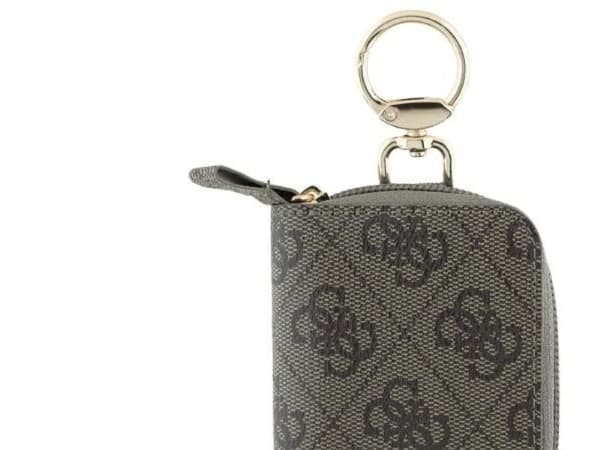 Guess Cable Pouch GUABP4DPTW Brown/brown 4G Triangle Cable Pouch