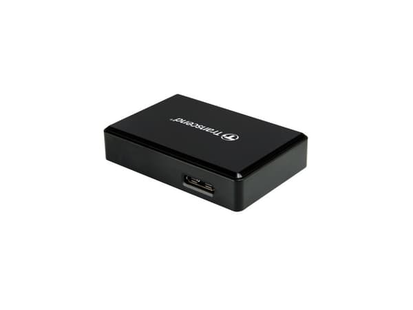 Transcend TS-RDF9K2, CF, MicroSDHC, MicroSDXC, SDHC, SDXC, Svart, CE/FCC/BSMI/KC/RCM/EAC, Micro-USB, USB, 5 V