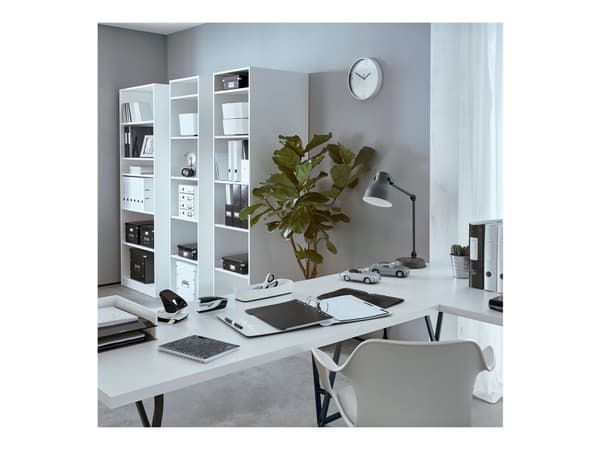 Leitz WOW - Ringpärm - ryggbredd: 40 mm - för A4 Maxi - kapacitet: 250 ark - pärlvit