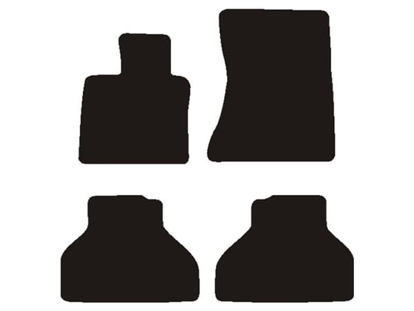 Bagagerumsmåtte velour BMW 3-serie E90 2004 - 2013