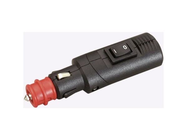ProCar universellt säkerhetskontakt (vinkelbar) 12/24 V max 8 A