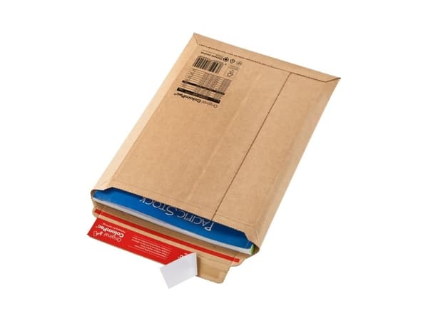 Pappkuvert Colompac CP10.04 wellpapp A4+ brun 20-pack