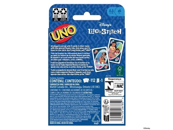 UNO Lilo &amp; Stitch