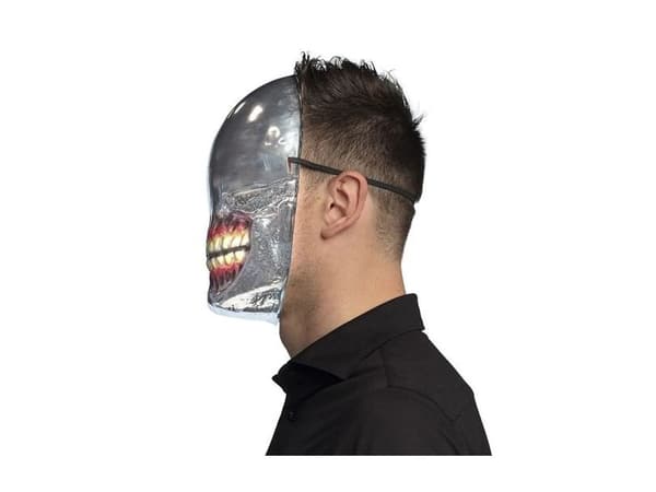 Spejl kranie maske