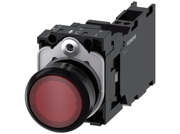 Siemens 3SU11020AB203FA0 tryckknapp 1 st