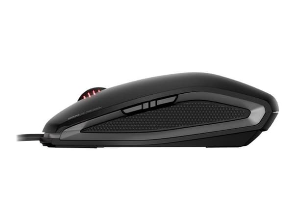 CHERRY GENTIX 4K, Molempikätinen, Optinen, USB, 3600 DPI, Musta