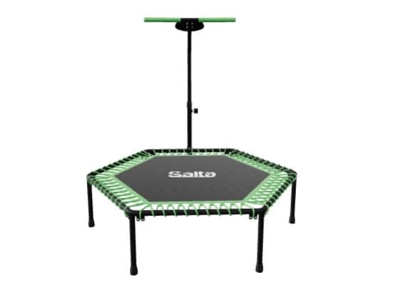 Salta 5357G, Trampoline over bakken, Rektangulær, 110 kg, 5 år, Sort, Grønn