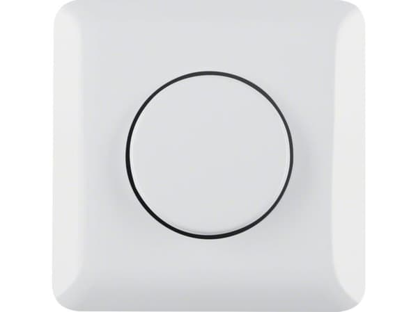Berker 9367119, Knapper, Hvit, Termoplast, 80 mm, 80 mm, 10 stykker