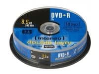 Intenso - 10 x DVD+R DL - 8.5 GB 8x - spindel