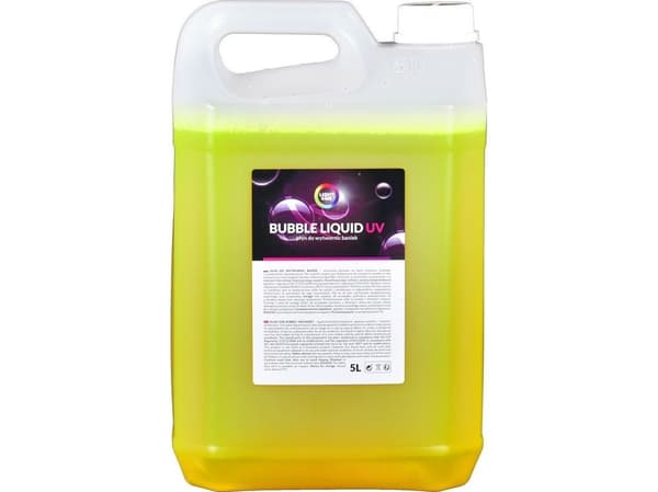 LIGHT4ME UV-effekt såpbubbelvätska 5 L