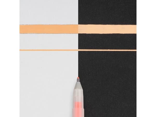 Gelly Roll penn flou. orange