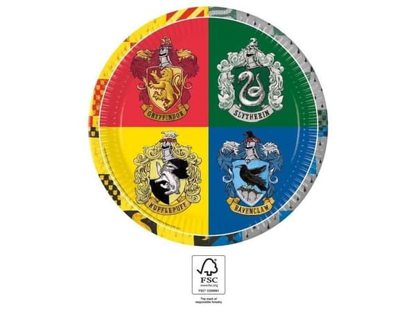 Engångstallrikar 23 cm A8 Harry Potter 93451