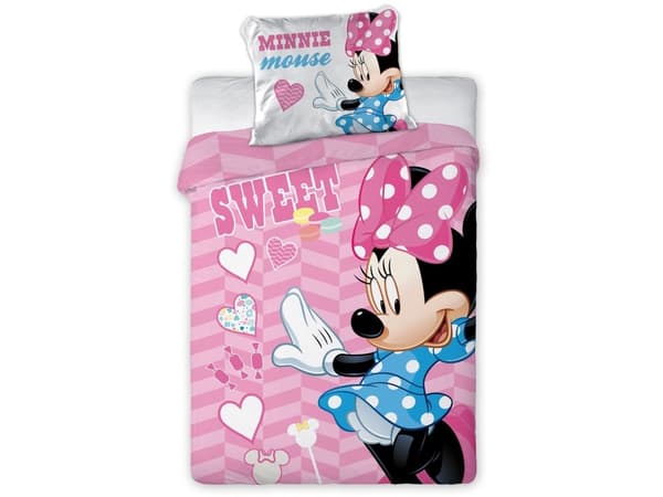 Minnie Junior sengetøy 100x135 cm 100 % bomull
