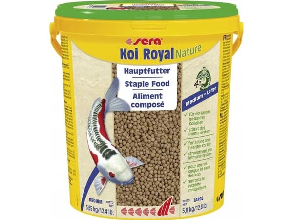 Sera Koi Royal Large 21 l granulat foder för koi