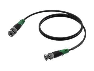 PROCAB CLV156/3, 3 m, BNC, BNC, BNC, Musta, Vihreä
