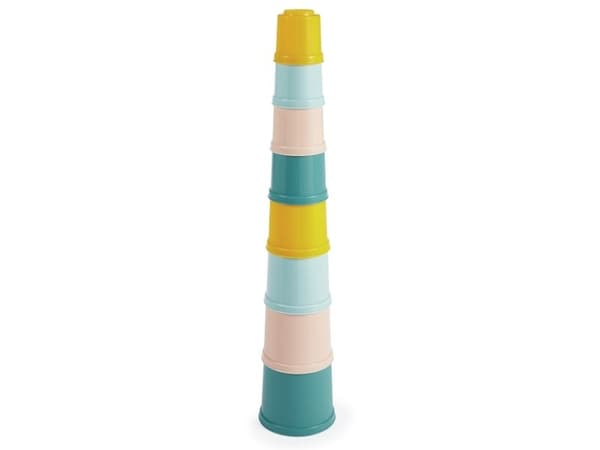 ECOIFFIER Stapeltorn med koppar, 8 st