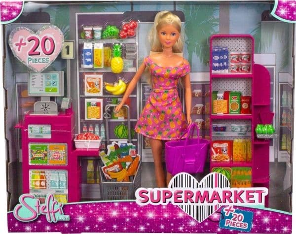 Simba Steffi Love dockset Steffi stormarknad 20 delar