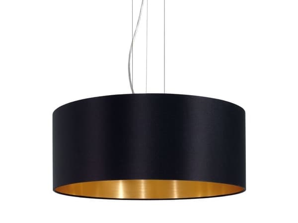 Maserlo Pendel Ø530, sort/guld