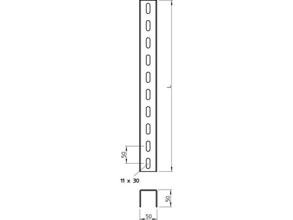 OBO Bettermann US 5 200 FT U-skaft