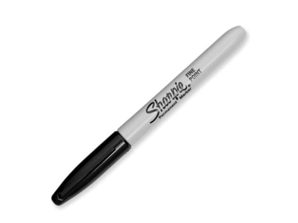 Sharpie permanentmarkør 0,9 mm svart