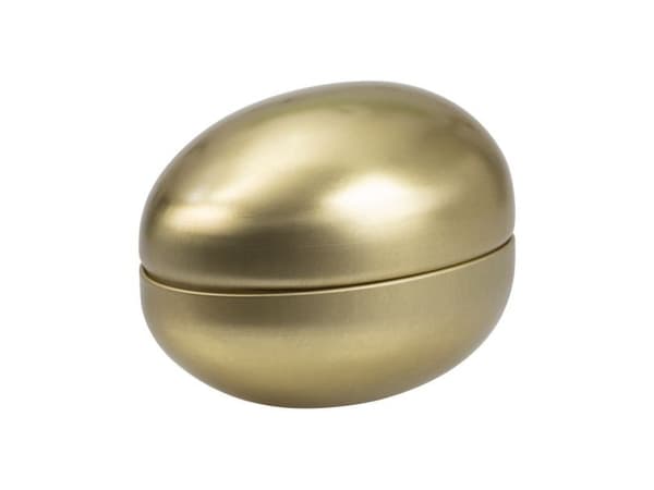 Guld påskeæg, 15 cm