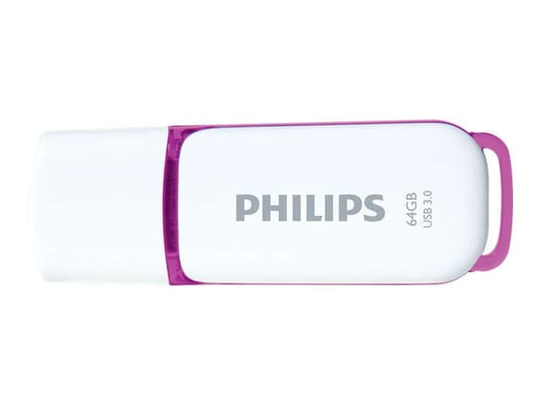 Philips FM64FD75B Snow edition 3.0 - USB-flashstasjon - 64 GB - USB 3.0