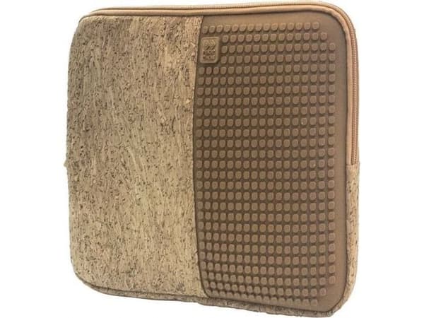Neoprenplånbok för surfplatta med beige panel