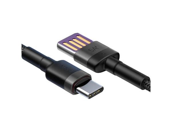 Baseus CATKLF-PG1, 1 m, USB C, Svart