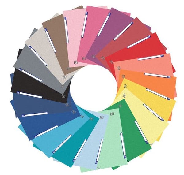Elastisk mapp Oxford Top File+, 3 flikar, A4, svart