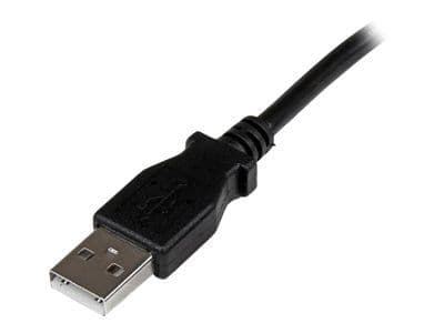 StarTech 1m USB 2.0 A to Right Angle B Cable Cord - 1 m USB Printer Cable - Right Angle USB B Cable - 1x USB A (M), 1x USB B (M) (USBAB1MR) - USB-k...