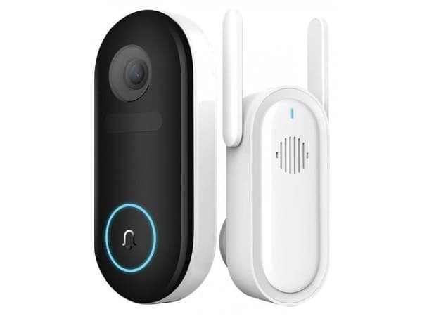 Smart dörrklocka iMILAB, Wi-Fi, 2.5K, vit CMSXJ33A + CMSXJ33B