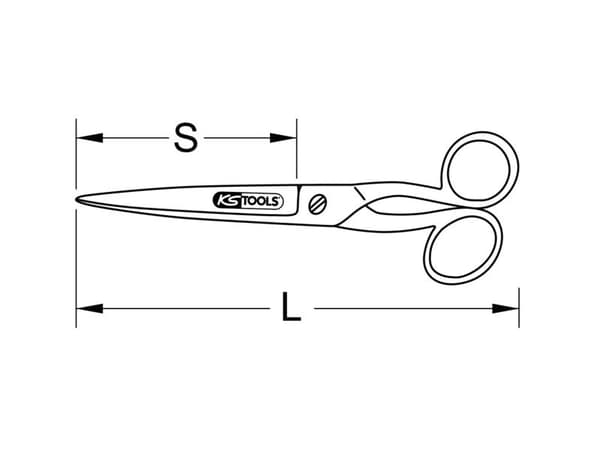 KS Tools 1180079 Universalsaks 250 mm