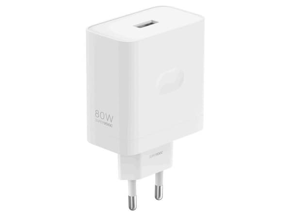 OPPO SUPERVOOC - Strømadapter - 80 watt (USB) - hvit