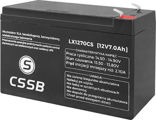 LTC gelbatteri 12V 7.0Ah