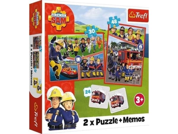 Trefl Fireman Sam, 48 styck, Yrken, 3 År