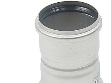 BLUCHER dubbelmuff Ø75mm syrafast stål