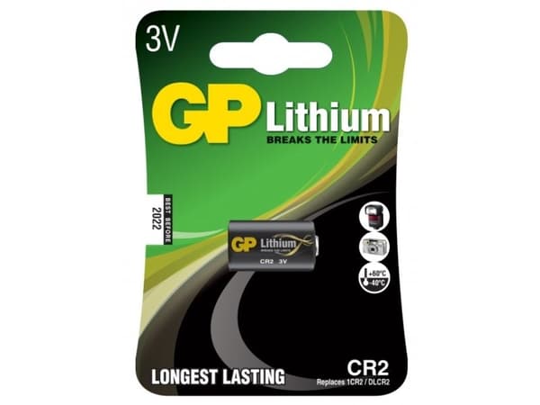 Gp cr2 batteri stk.