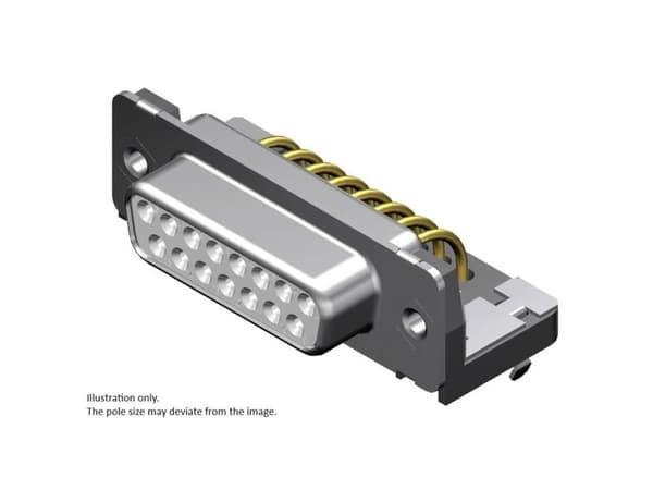 Molex 1731091919 D-SUB stickanslutning, poler: 9, lödpinnar, 1 st