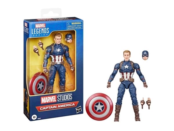 Marvel Legends Series Captain America, 4 yr(s), Multicolour
